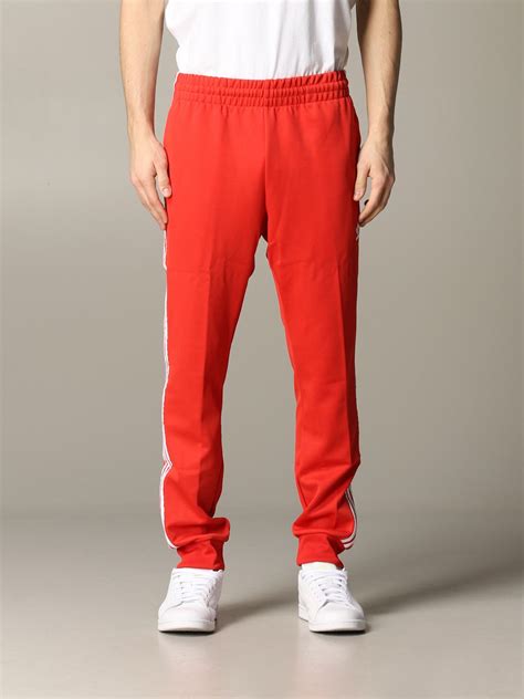 jogginghose herren rot adidas